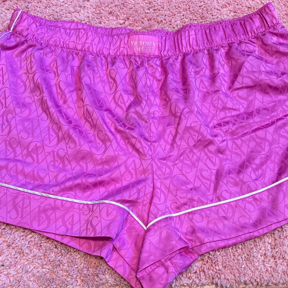 Victoria's Secret Vibrant Pink Lounge Shorts